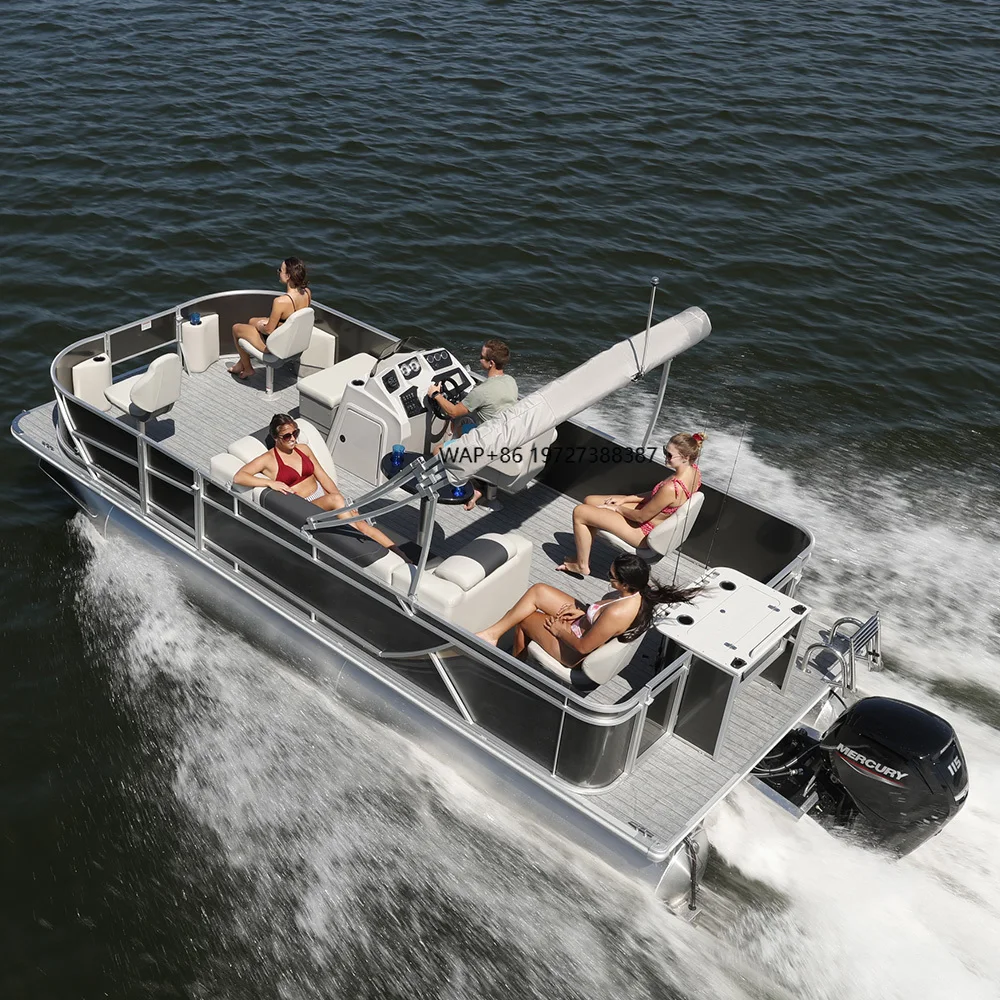 High Quality Sport Fishing Boat Aluminum Hull Yacht Equipment for Water Sports Enthusiasts for Surfing