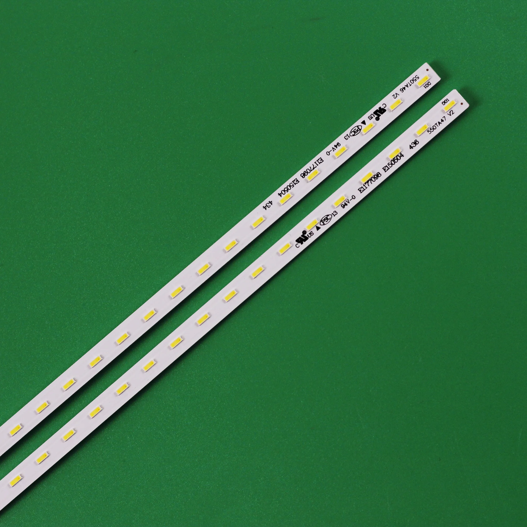 Faixa de luz led para retroiluminação de sony, 55 polegadas, tamanhos de tv