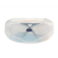 Swimming Goggles Clear Black Large Macro Lens Adjustable Silicon Strap Anti-Fog Glasses for Outdoor Swimming Anti-Fog Goggles