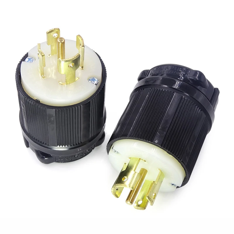 Imagem -02 - Nema-high Power Plug Generator Gerador Americano L2130p 30a 120 v 208v Wj8531