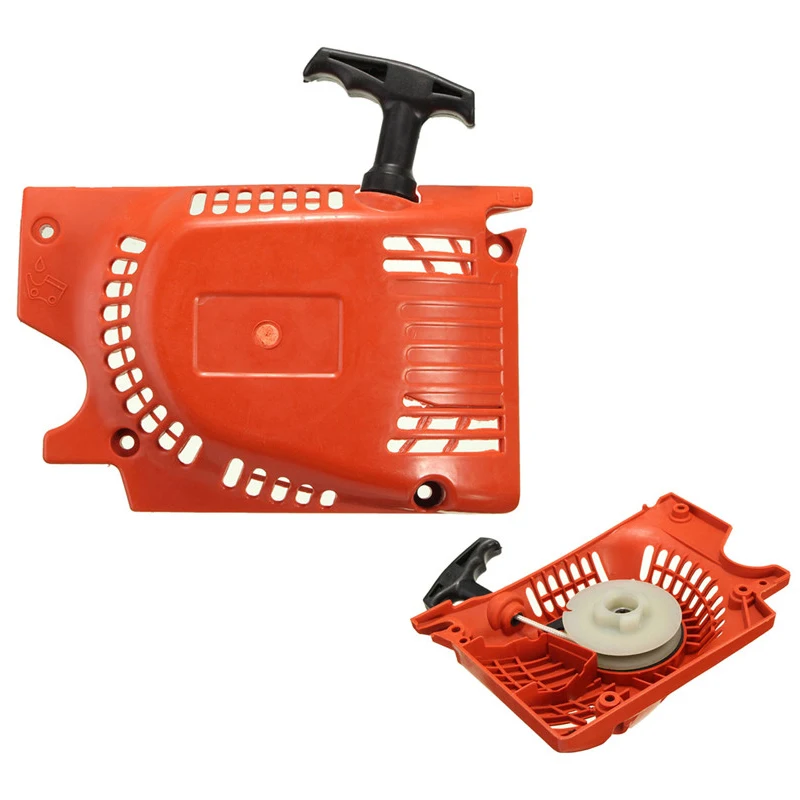 Imagem -04 - Recoil Pull Starter para Motosserra Chinesa Cortador de Escova Vermelho Raptor Substituição do Cortador de Grama 4500 5200 5800 45 52cc 58cc