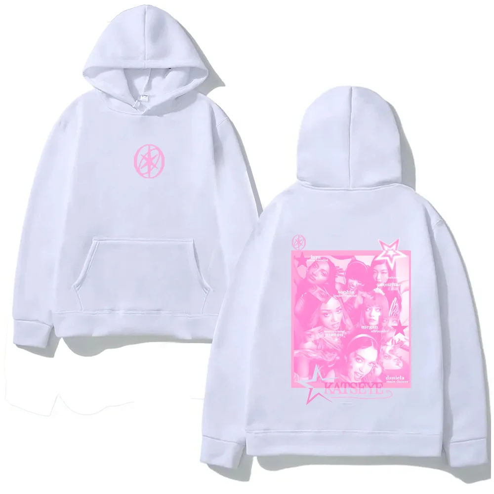 

2026NEW High Quality Hoody K-pop Girl Group KATSEYE Hoodies Sweatshirt Singer Graphic Printing Clothing Moletom Comfortable