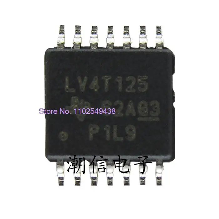 SN74LV4T125PWR  LV4T125  TSSOP-14