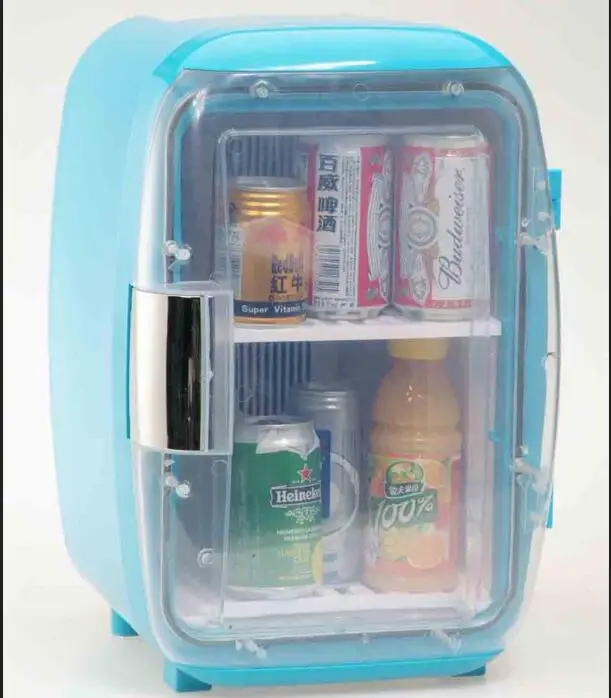 4L Cooler Style Mini Portable Car Refrigerator With Thermoelectric Cooling & Warming No Noise Wholesale Amazon Hot Sale