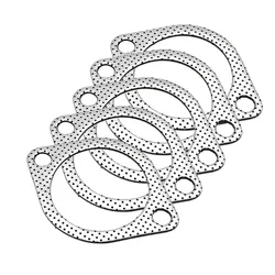 Stainless steel 5pcs/lot 3'' inch 79mm Exhaust Pipe Gasket To Muffler Gasket Exhaust Gasket