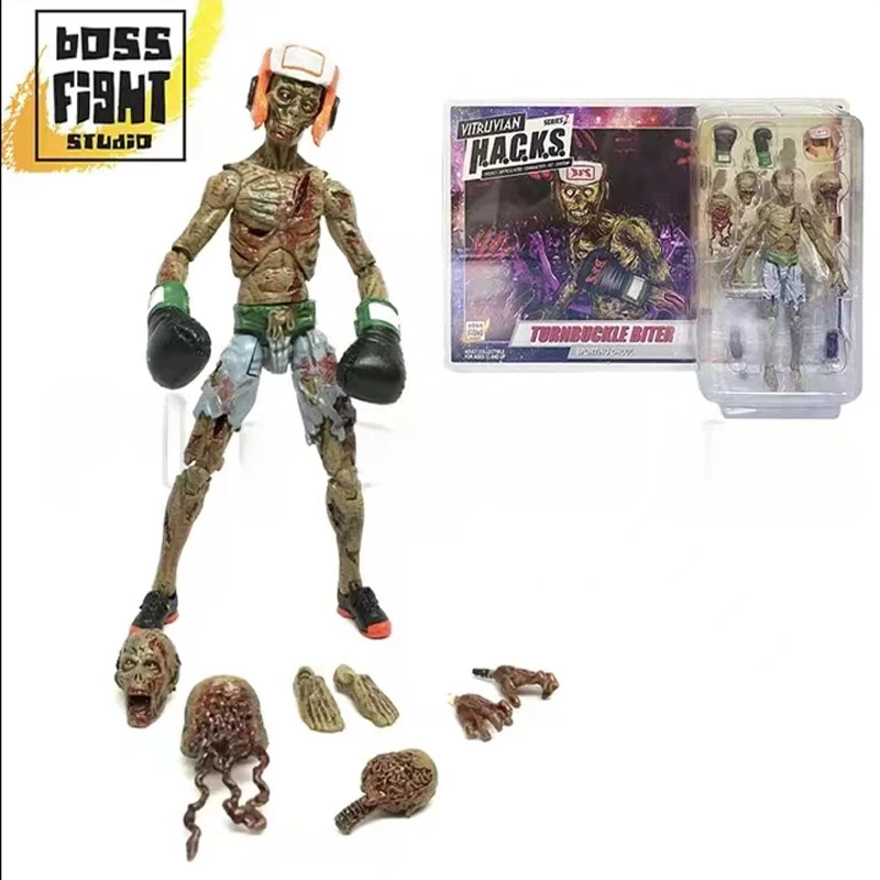 

Boss Fight Studio 3.75 Inch 1/18 Zombie Series Turnbuckle Biter BFS Anime Action Figure Model Toy Collection Gift