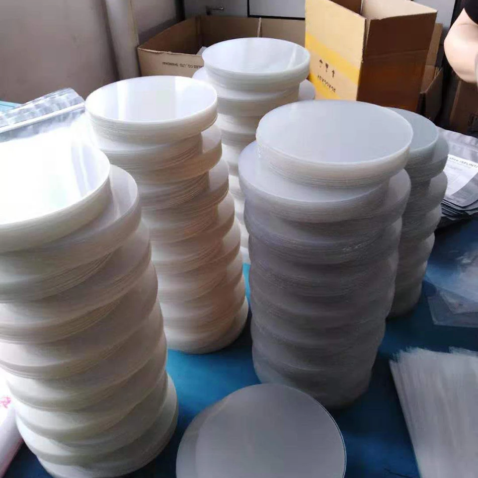 Denxy 1 Packung Runde Ortho-Vakuumformfolie für Dentallabore, Splint-Retainer-Folie, Kieferorthopädisches Thermoformmaterial, Vakuumformung – Detail 4