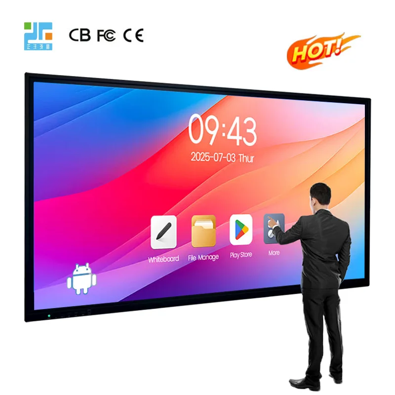 2025 Science Education Equipment ching All-in-one Smart Whiteboard Electronic ching Board Children's Blackboard