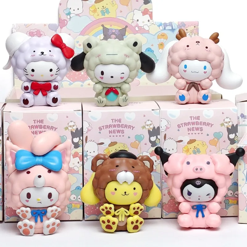 ميلودي كورومي سلسلة رأس الأغنام صندوق أعمى الشكل المد اللعب البيض الإعصار دمية لعبة زخرفة