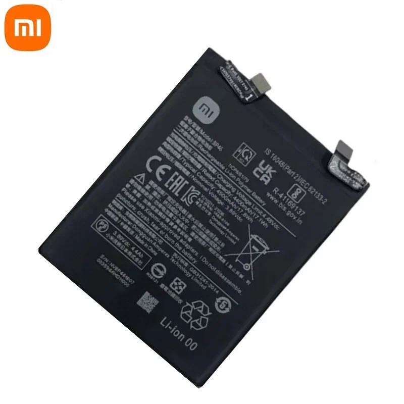 100% Original High Quality New Phone Replacement 4500mAh Battery BP46 For Xiaomi Mi 12 / Mi 12X Batteries Bateria Fast Shipping