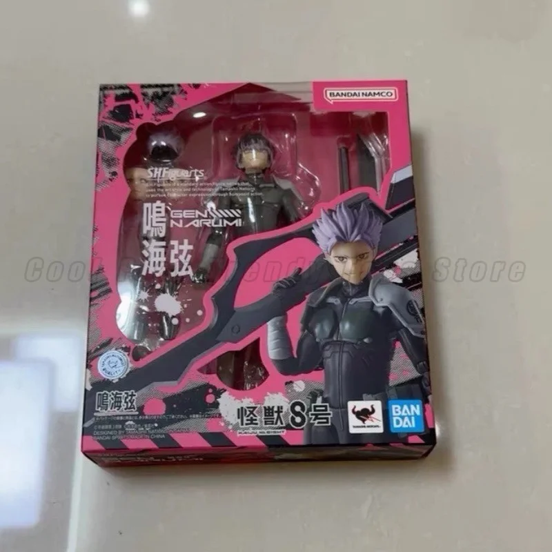 【In stock】Bandai  S.H.Figuarts KAIJU NO.EIGHT GEN NARUMI MOBILE Action Figure Finished Model Collectible in Shock