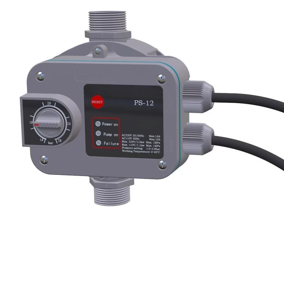 وحدة التحكم في المضخة مفتاح الضغط التلقائي مفتاح ضغط التدفق الإلكتروني SY-PS-12