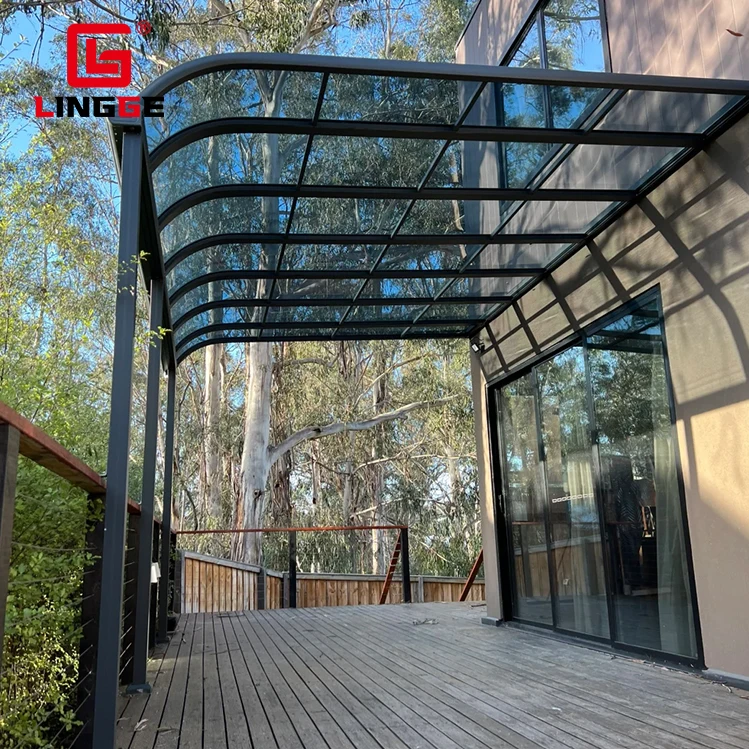 Modern Design Aluminum Metal Awning Outdoor Canopy Patio Shed Awning