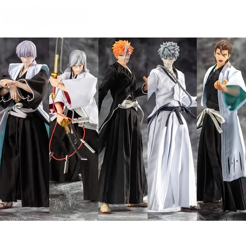 В наличии: Фигурка Dasin/Great Toys/GT Bleach Kurosaki Ichigo, Aizen Sousuke, Ukitake Jushiro, Ichimaru Gin, 18 см/7 дюймов, 1/10 SHF