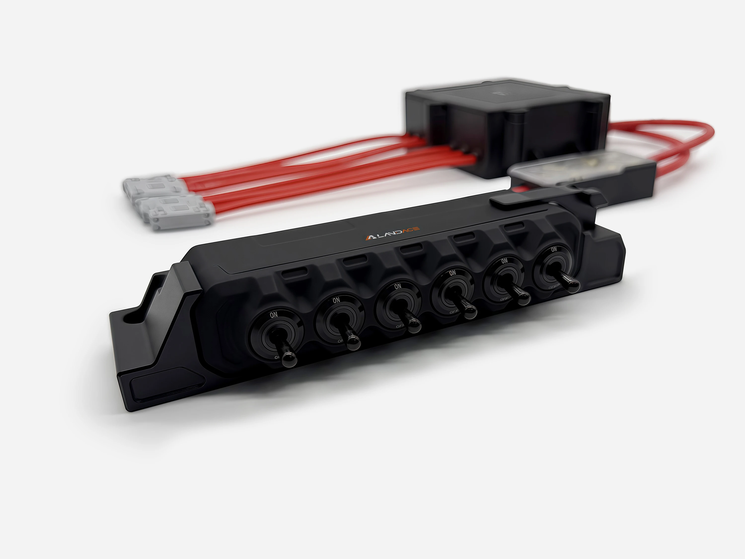 Interruttore a levetta a bilanciere marino universale Pannello di controllo interruttore per barca a 6 gruppi LED per auto