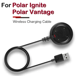 Base de carga USB para reloj inteligente Polar Vantage M / V / V2 / Ignite / GRIT X Pro, Cable de carga inalámbrico magnético