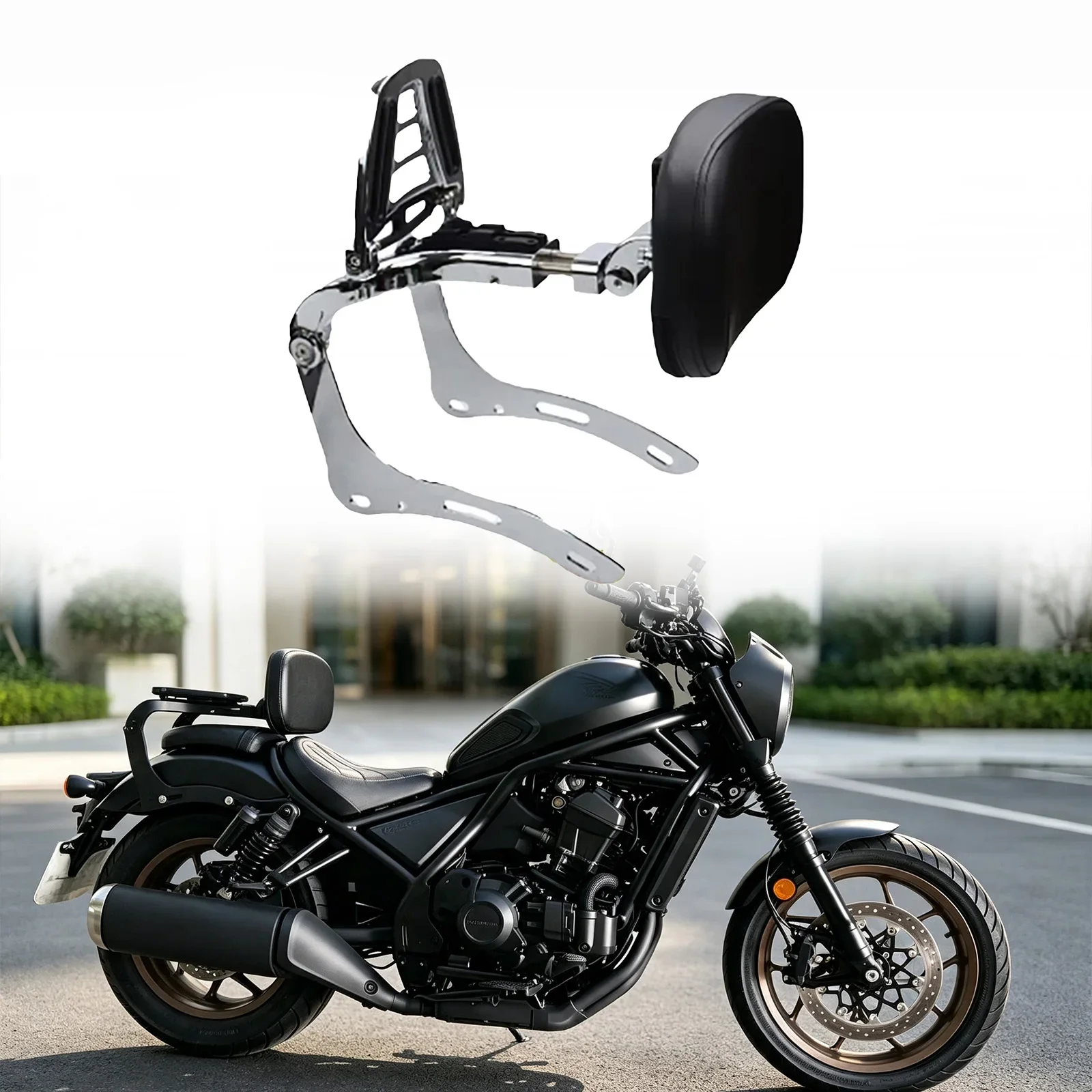 Multi Purpose Detachable Folding Rebel CMX 1100 Rider Driver Passenger Backrest Motorcycle Sissy Bar For Honda CMX1100 CM1100