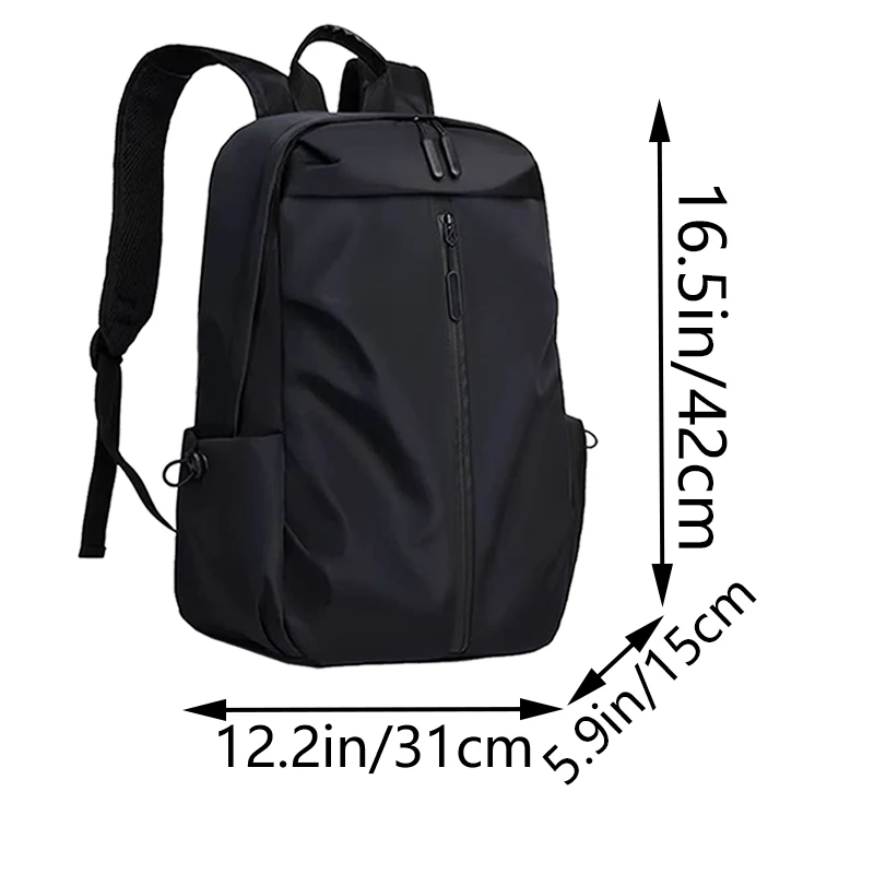 حقيبة ظهر كاجوال متعددة الألوان، متعددة الاستخدامات، متعددة الأقسام، للتنقل اليومي/السفر، عملية وأنيقة