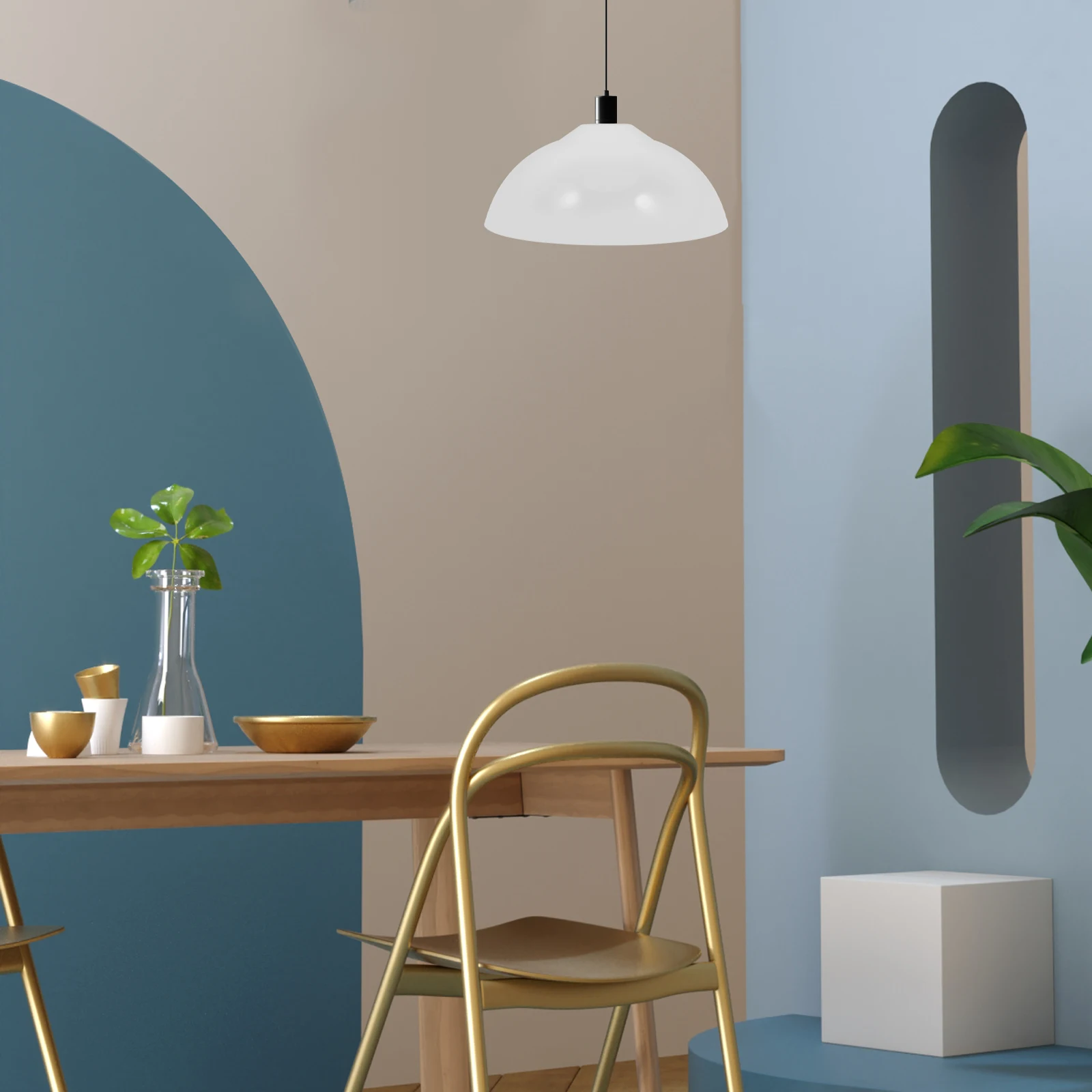 

Replacement Acrylic Lamp Shade for E27 Chandelier Hanging Lamp Modern Minimalist Light Cover for Indoor Home Decoration and