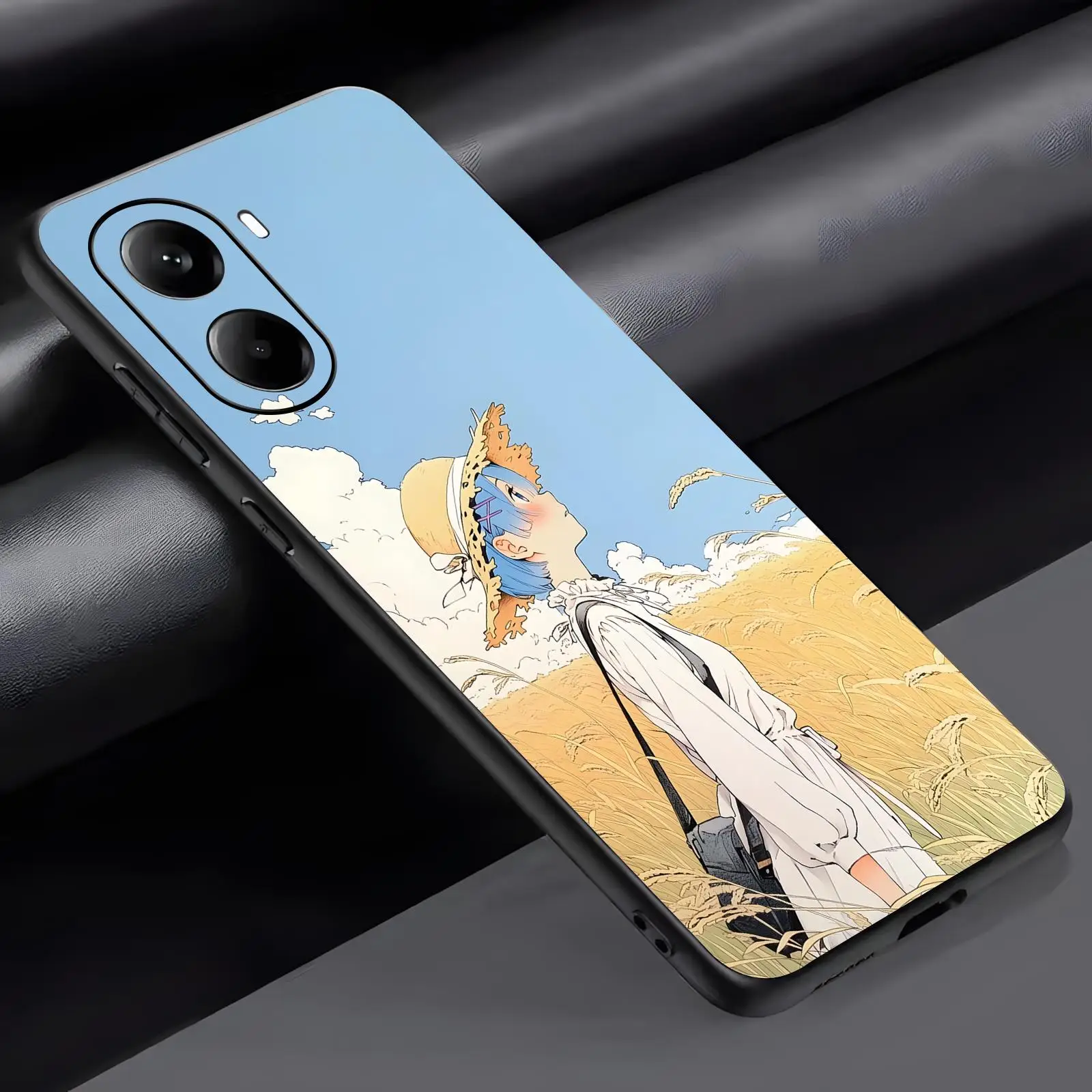 Re Life in a Different World from Zero Phone Case For Xiaomi POCO M7 M6 M5 X7 X6 X5 F7 F6 F5 Pro 5G Soft black Shockproof Cover view 3