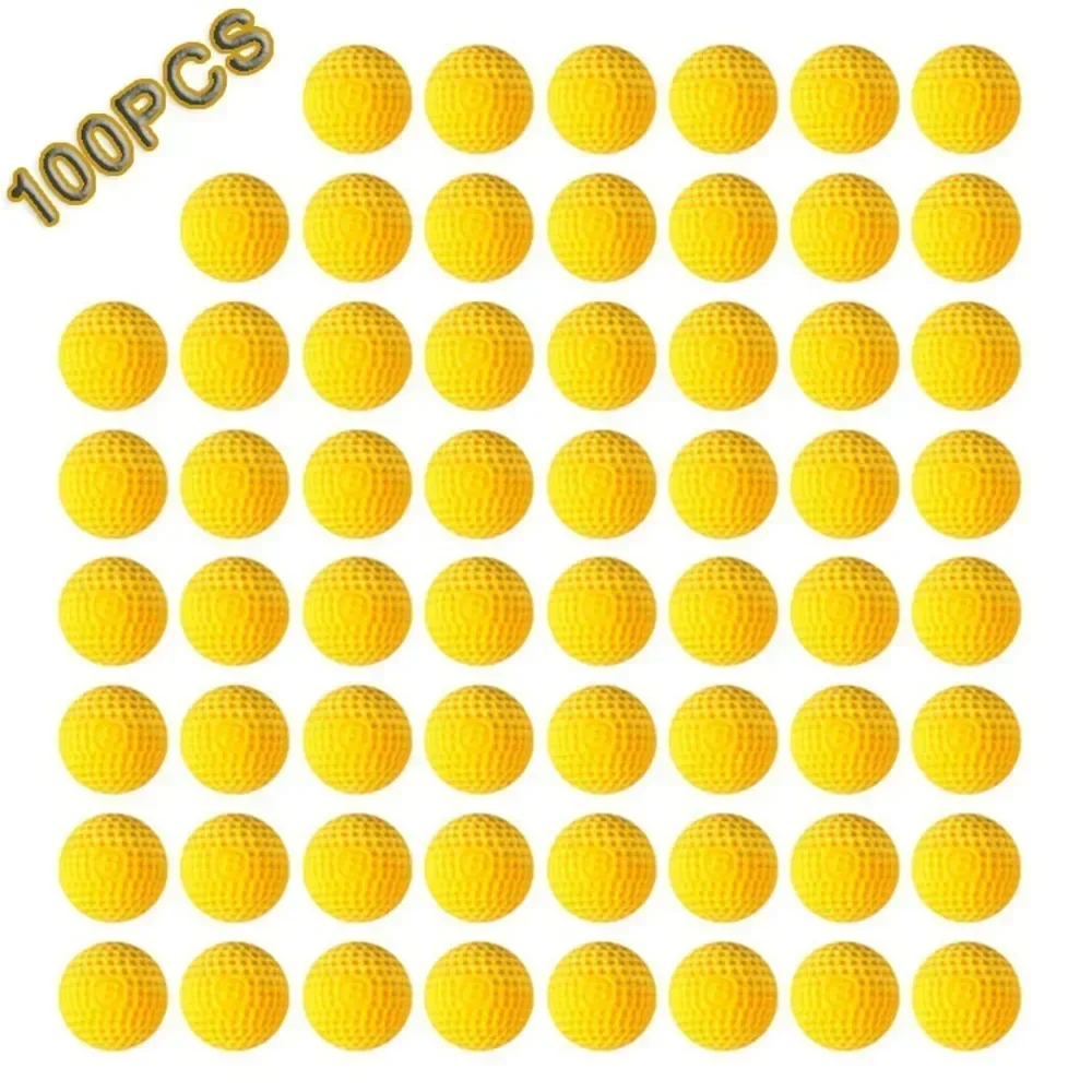 BB-Yellow Bullets Ball for Nerf Rival Zeus Apollo Bullets Toys Gun Soft Round Darts for Nerf Rivals Gun Toy Children's Gift