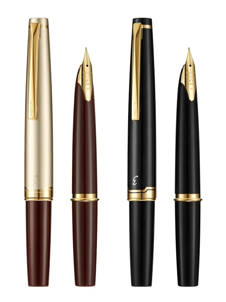 piloto japao caneta tinteiro caneta ouro portatil stationer high end 95s elite 95 aniversario projeto de bolso gravado novo ponta ouro 14k 01