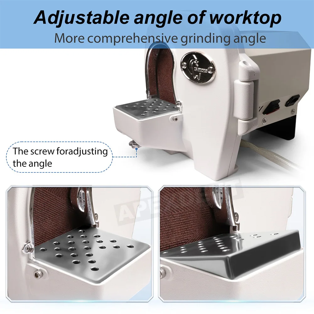 APEXDENT Dental Plaster Model Trimmer Resin/Diamond Disc Wheel Low Noise Shaping Machine Dentistry Lab Equipment