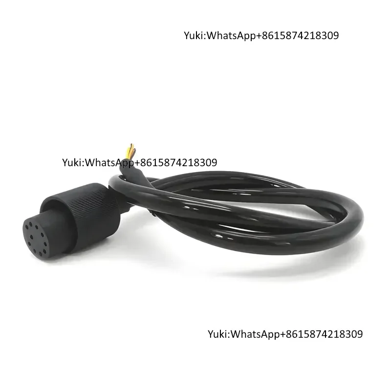 IP69 Bh10m Male Connector 10pin 10A 5/8-18unf National Standard Thread