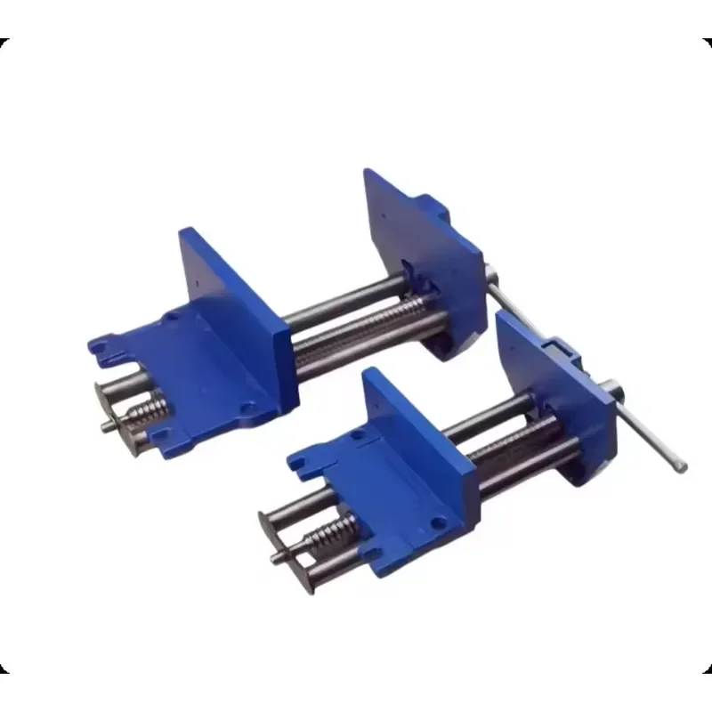 Professional Industrial Workbench Vise with Extension Rod for Carpenter Workstation Efficient Woodworking Vise Bench Clamp