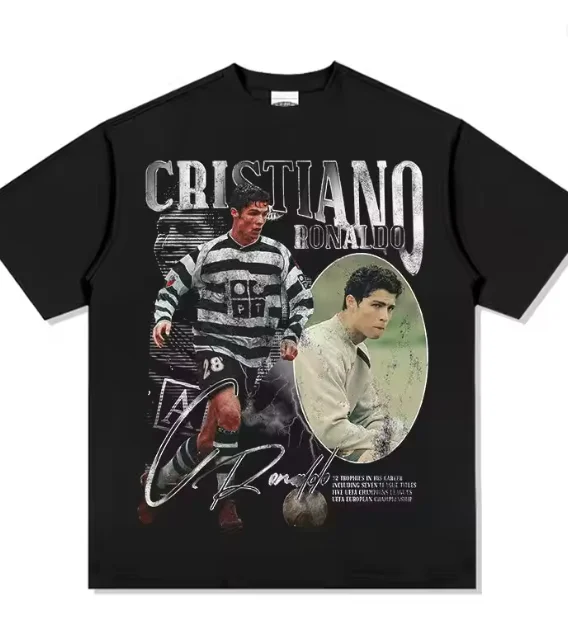 T-shirt de football en coton Bukayo Saka pour homme, maillot de Lisbonne, chemise commémorative, chemise à manches courtes unisexe surdimensionnée pour l'été