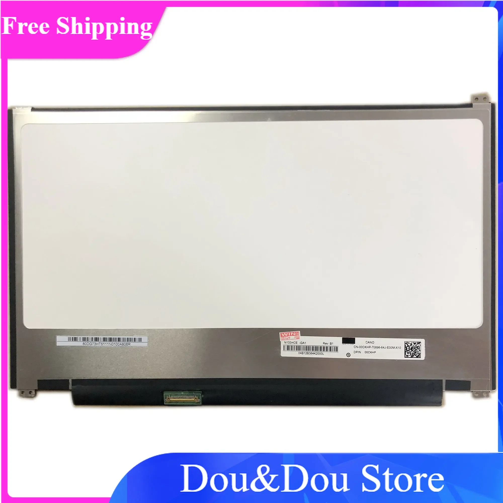 

N133HCE-GA1 Rev B1 fit N133HCE GA1 1920X1080 30 PIN eDP 13.3 Slimup+down screw holes LED LCD SCREEN IPS