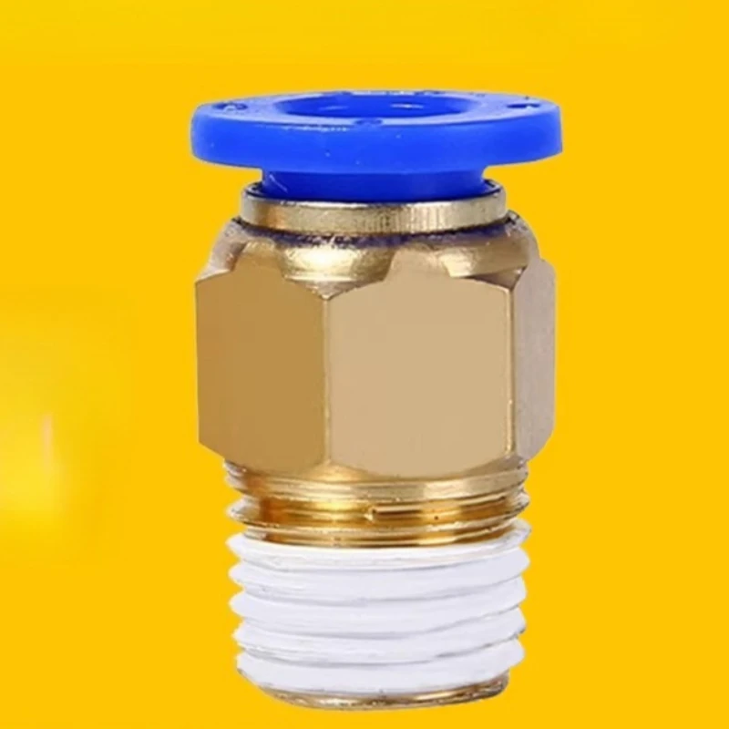 Trachea Quick Connector Quick Plug Thread Straight PC4PC6PC8PC10PC12PC16-M5- 01-02-03 -04