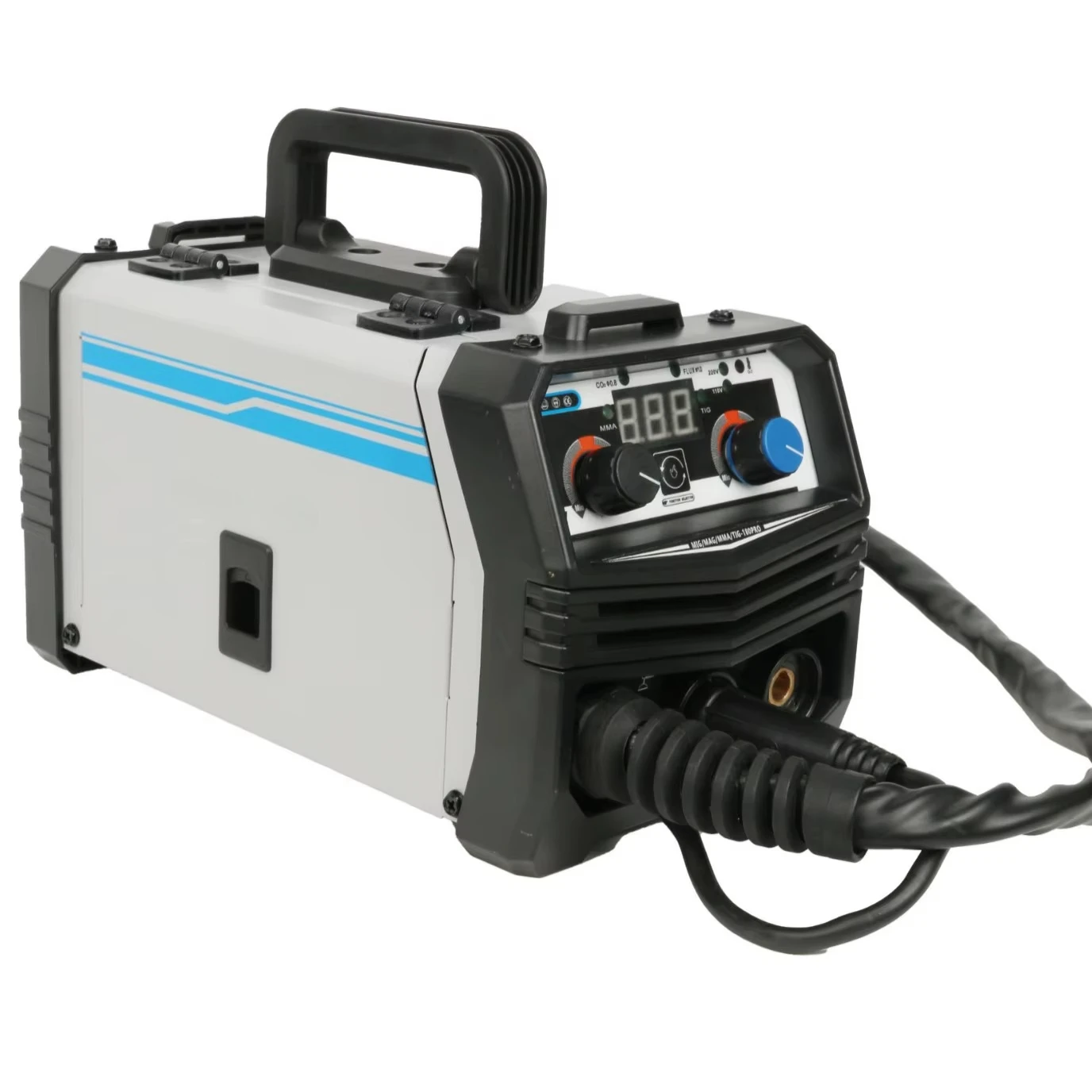

2026 New 120A/220V European Standard 2.5kg Four-In-One Inverter Welding Machine With Accessories MIG/MMA/TIG-180Pro Portable Wel