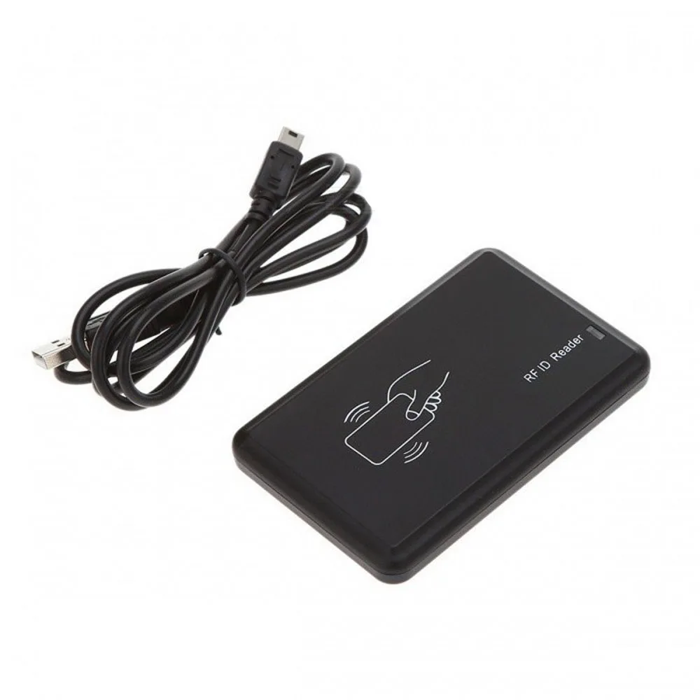 

125Khz RFID USB Reader EM4100 TK4100 USB Proximity Sensor Smart Card Reader No Driver for Access Control