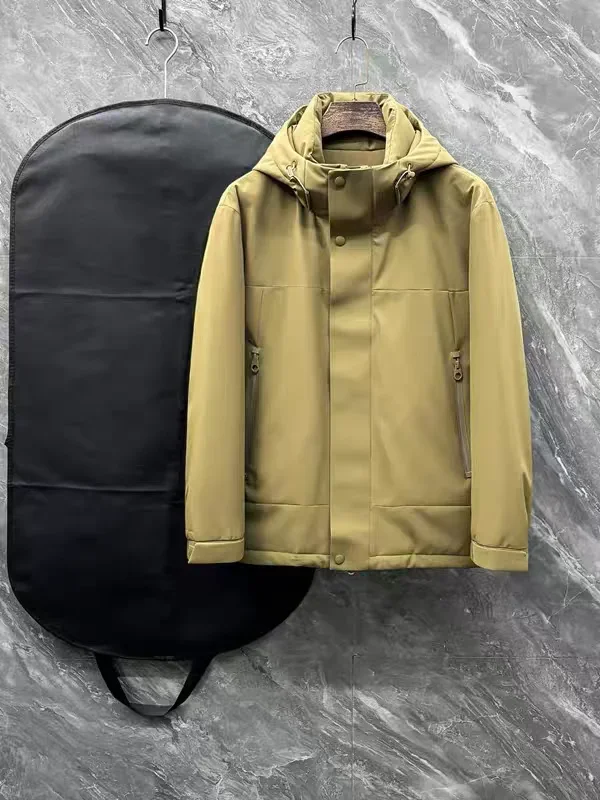 

LP Italian 25aw 90 White Duck Down Hooded Down Jacket