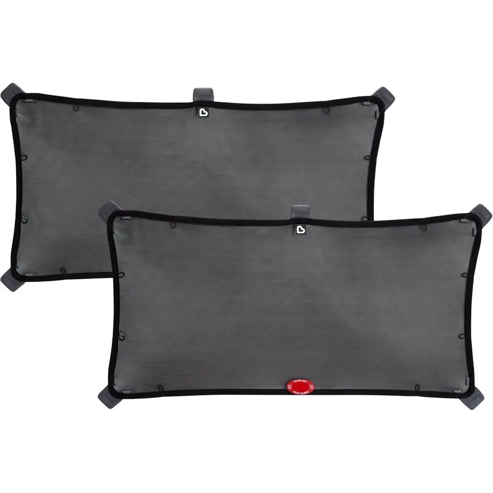 

Magnetic Stretchable Sun Shade, Black, 2-Pack