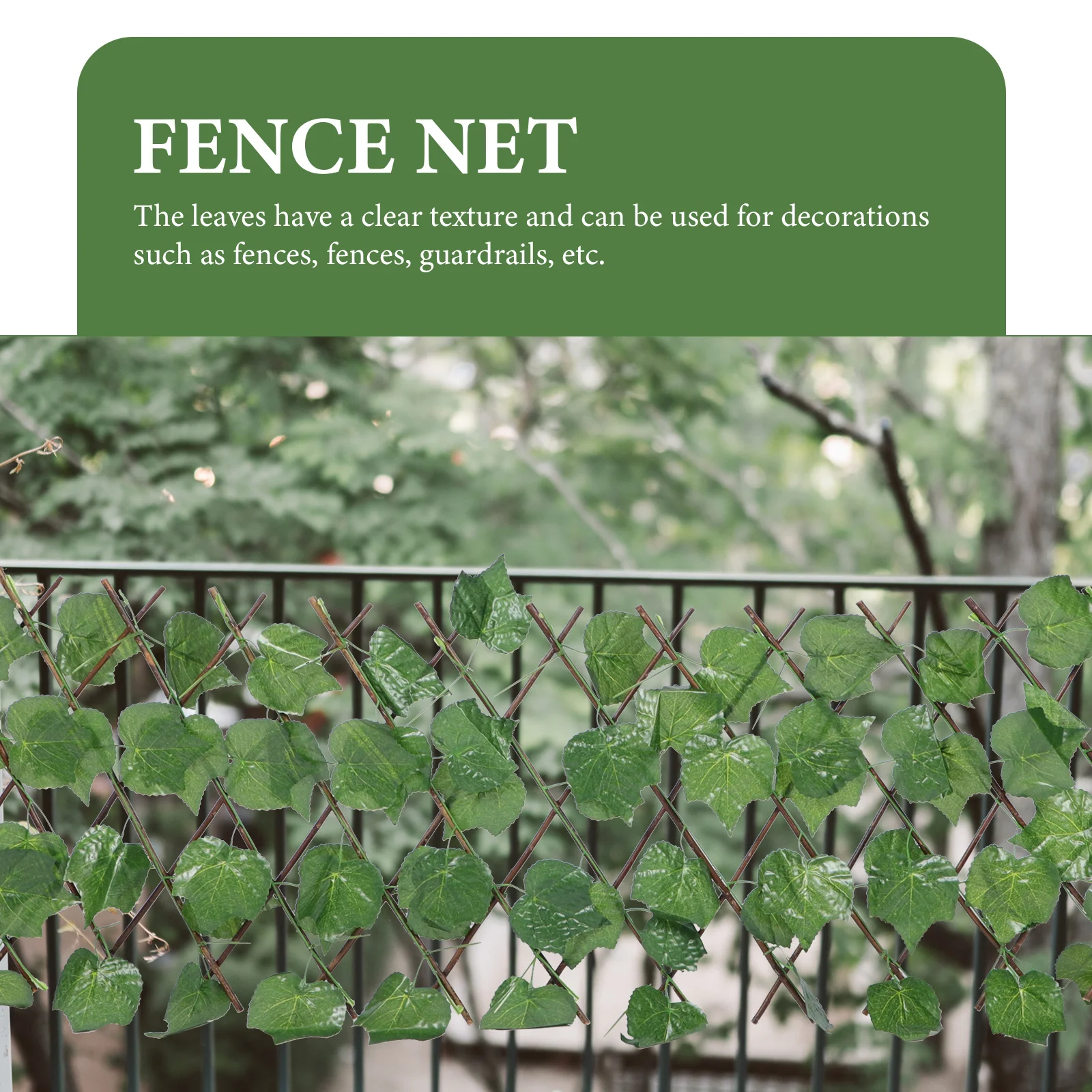 سياج أوراق اصطناعية سياج نباتي أخضر قابل للتمدد لحديقة شرفة ساحة شاشة الخصوصية ديكور التحوط الصناعي للحديقة