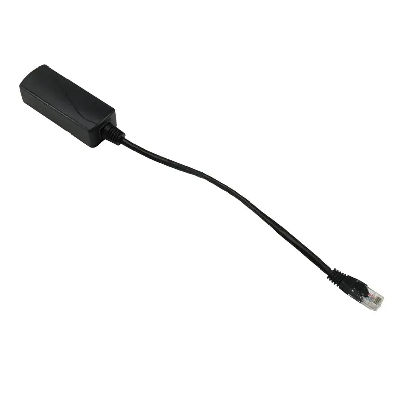ABJG-GPOE 48V 25W Poe Converter Ethernet Splitter Adapter 10/100/1000 Mbps For IP Camera, Voip Phones And Network Devices