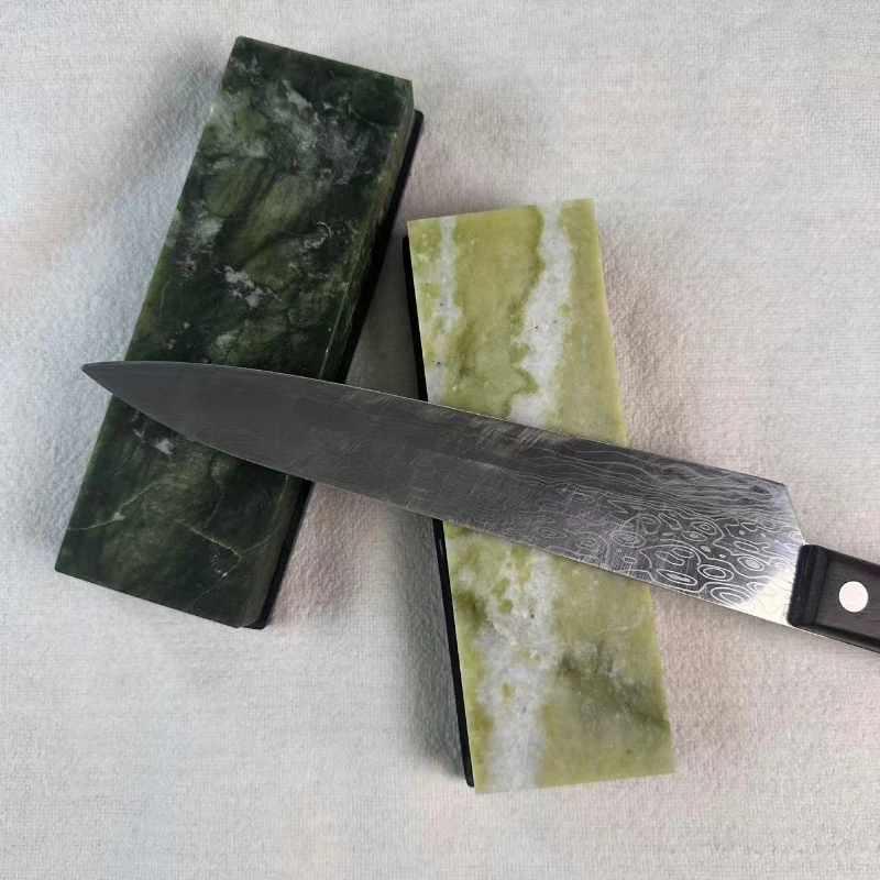 العقيق الأخضر الطبيعي 10000 حبيبة المشحذ حجر شحذ ناعم لسكاكين المطبخ