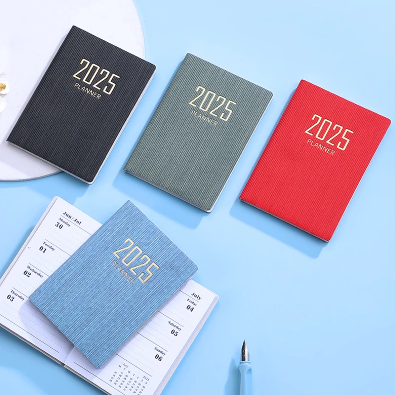 365 Days Planner Notebook Kawaii 2024 Diary Pocketbook Daily Weekly Planner Journal Notepad Schedule Agenda Organizer Office