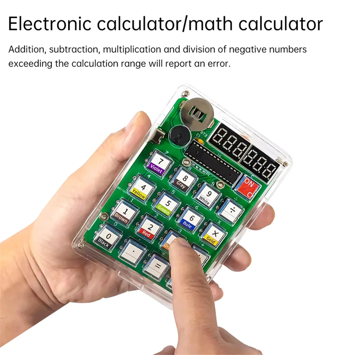 Kit De Produção Eletrônica Para Experiência De Ensino, Calculadora DIY, Microcontrolador, Módulo Prática De Soldagem, 51