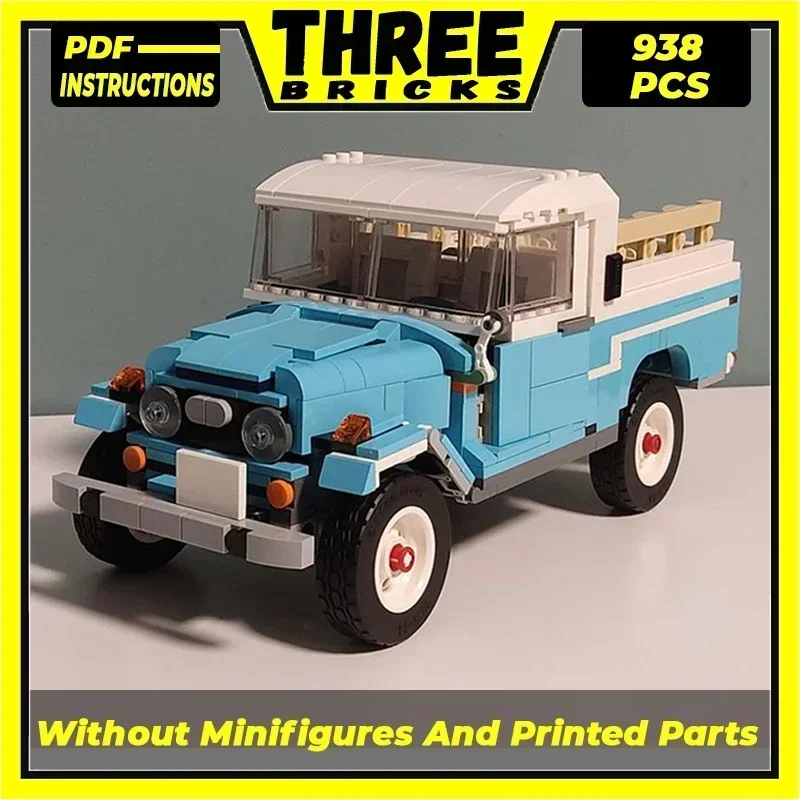 Classic City Truck Model Moc Building Bricks FJ Off Road Pickup Technology Modular Blocks Gifts Christmas Toys DIY Sets Assembly