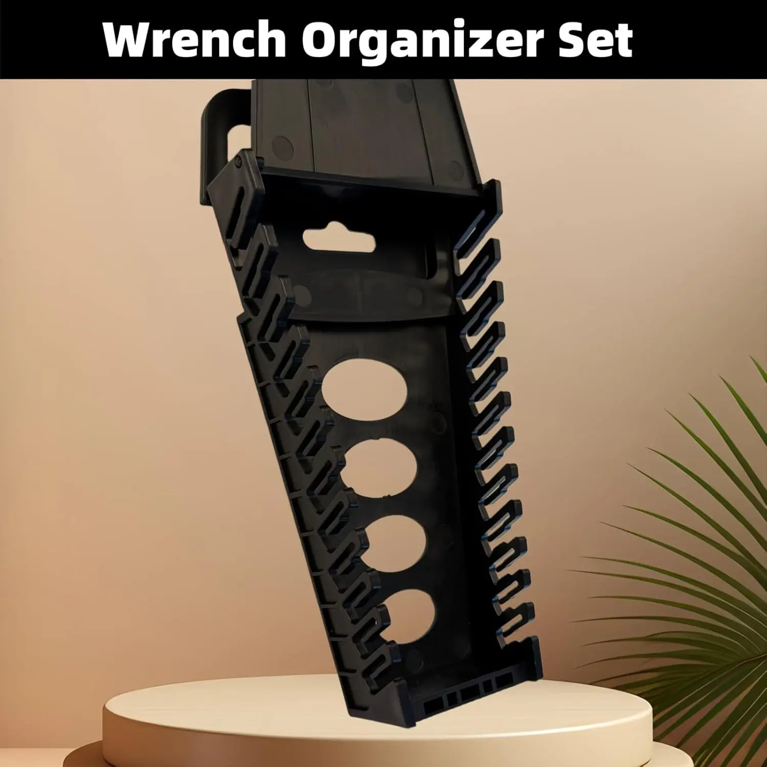 Dual-Row Wrench Organizer | Save 50% Drawer Space & Find Tools in Seconds