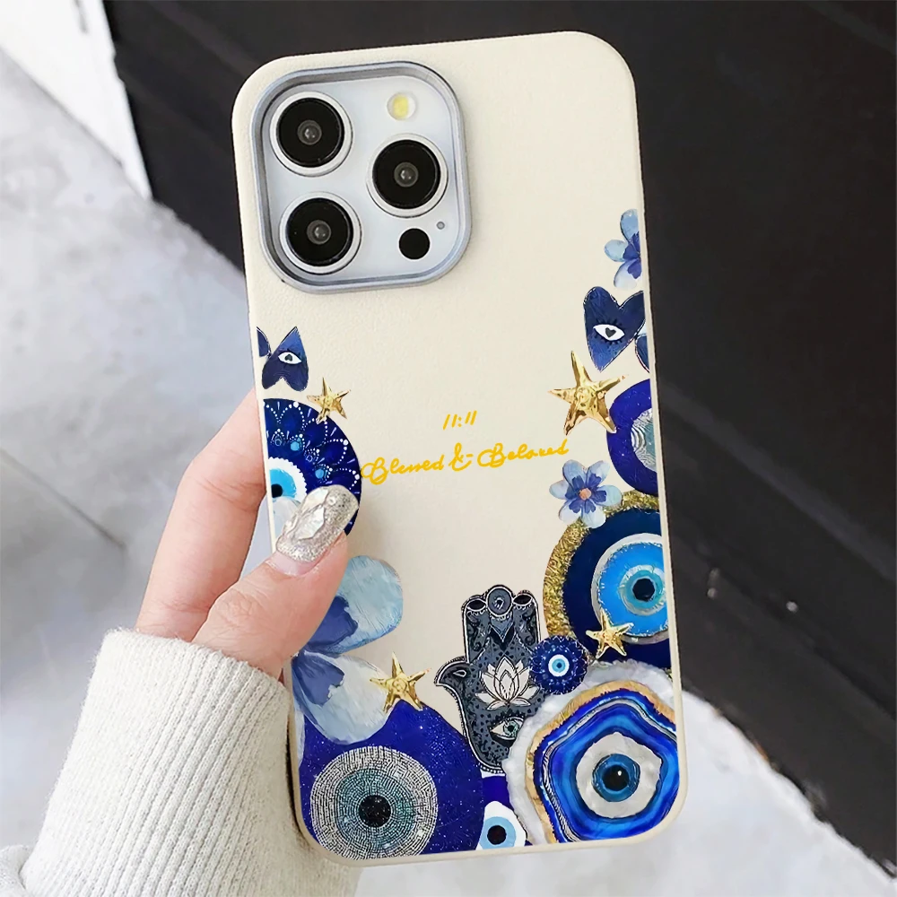 Capa de Telefone Olho Grego Az - Phone Cases Xiaomi 14 avaliação e preço