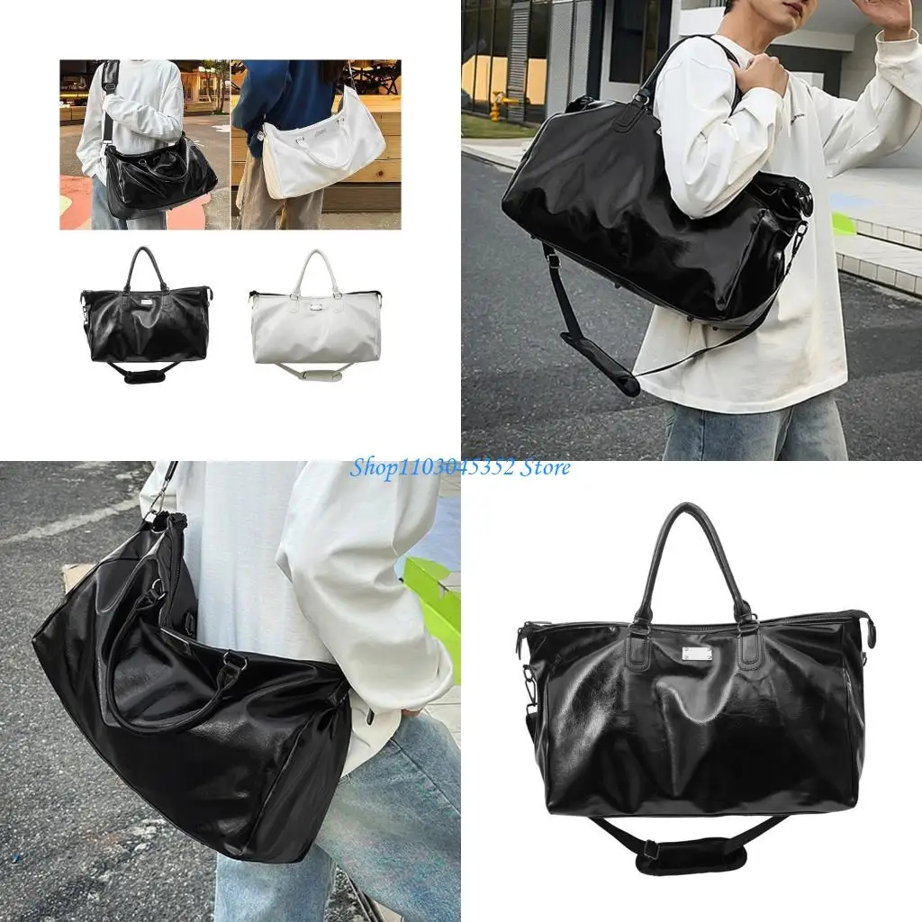 

Sturdy PU Luggage Bag For Frequent Padded Strap Storage