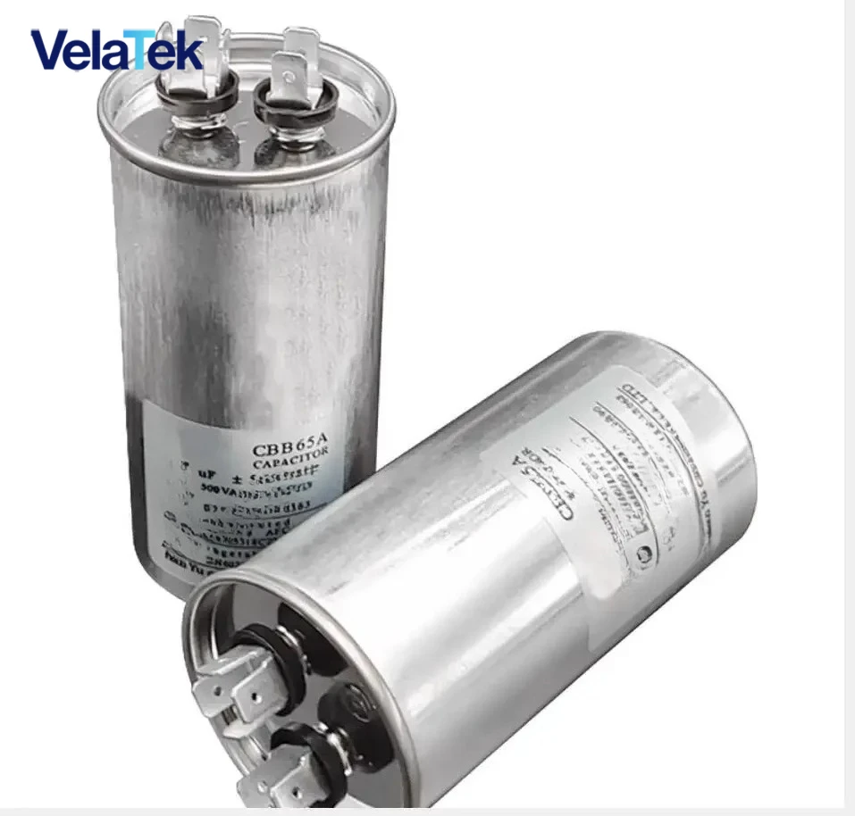 Novo para geladeira freezer cbb65a não polar 35uf 45uf 55uf 70uf 25uf 30uf 40uf 50uf 60uf ac 450v 5% capacitor de corrida do motor