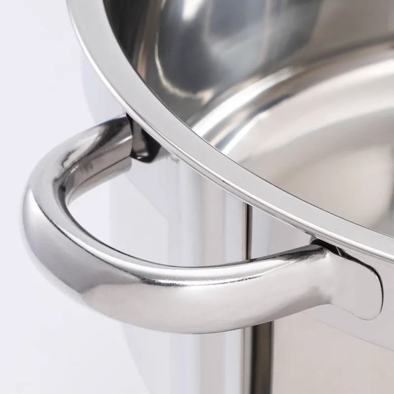 5L Chafing Dish Buffet Set Stainless Steel Chafer with Full Size Pans Round Catering Warmer Server Lid Water Pan