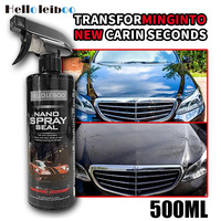 LEIBOO 10H Car Coating 500ML Nano Liquid Glass Plated Crystal Hydrophobic Waterproof Polishing Paint Hardness Car Polish Wax