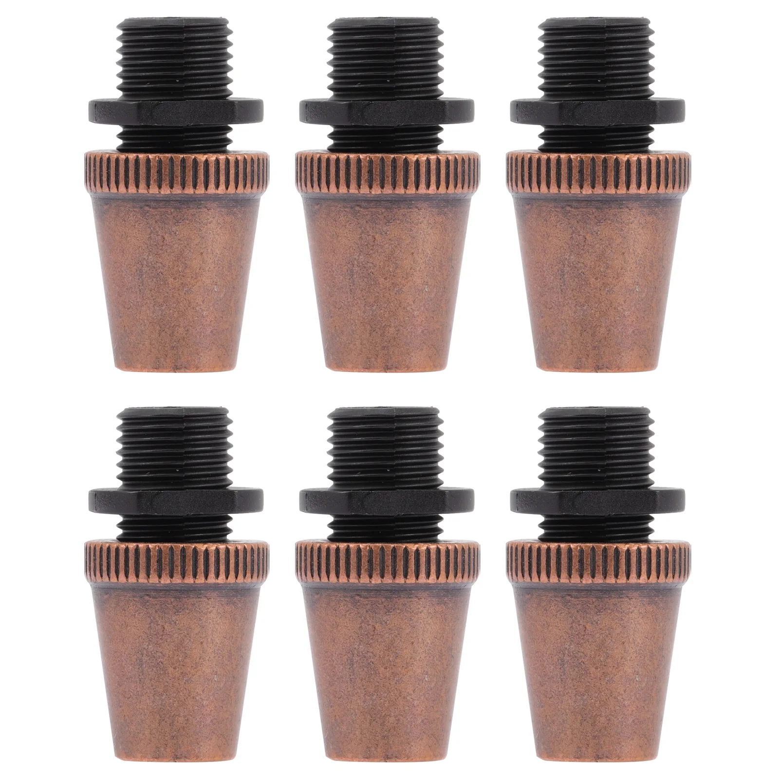 

6 Pcs Cable Connector Wire Lock Clip Clips Glands Iron Mounting Holders for Cords
