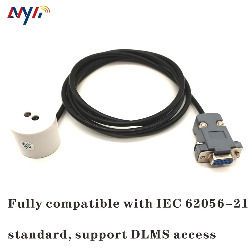 Imagem -05 - Sonda Óptica com Rs232 Db9 Medidor de Interface Ler para Fora a Cabeça Iec6205621 Iec1107